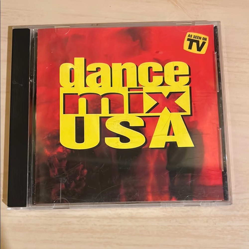 5/$30 Dance Mix USA CD - Red and Yellow